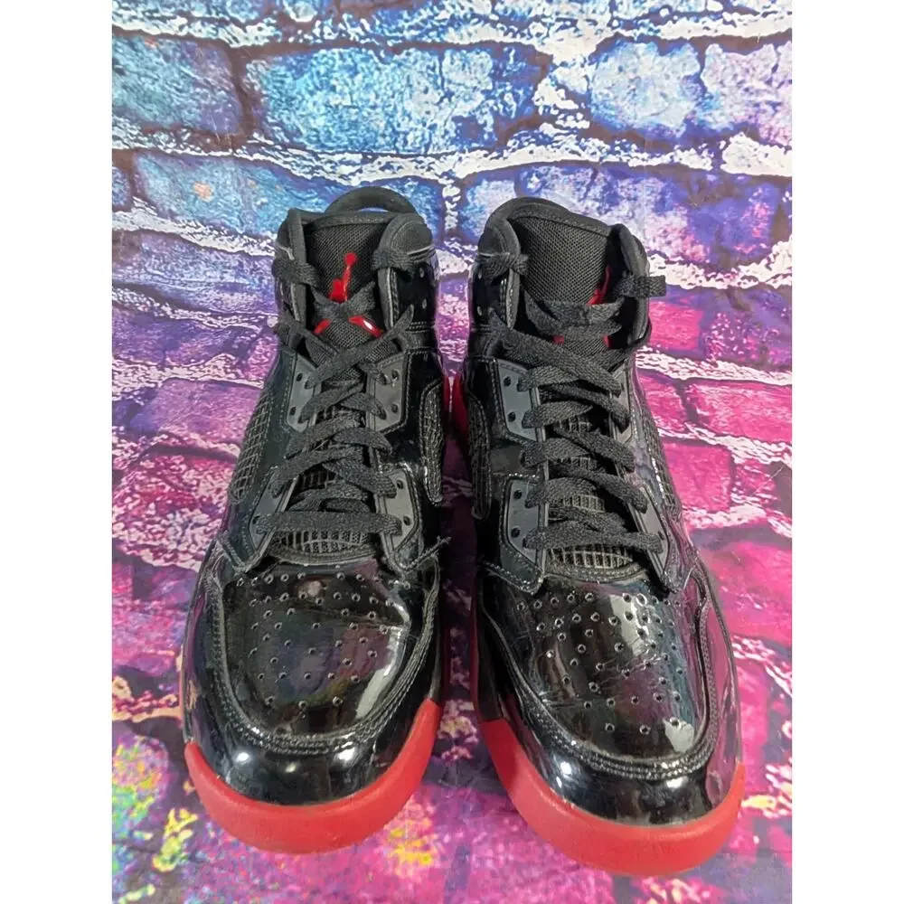 Jordan Mars 270 Bred - CD7070-006 Size 9 Black Red Lace Up Swoosh